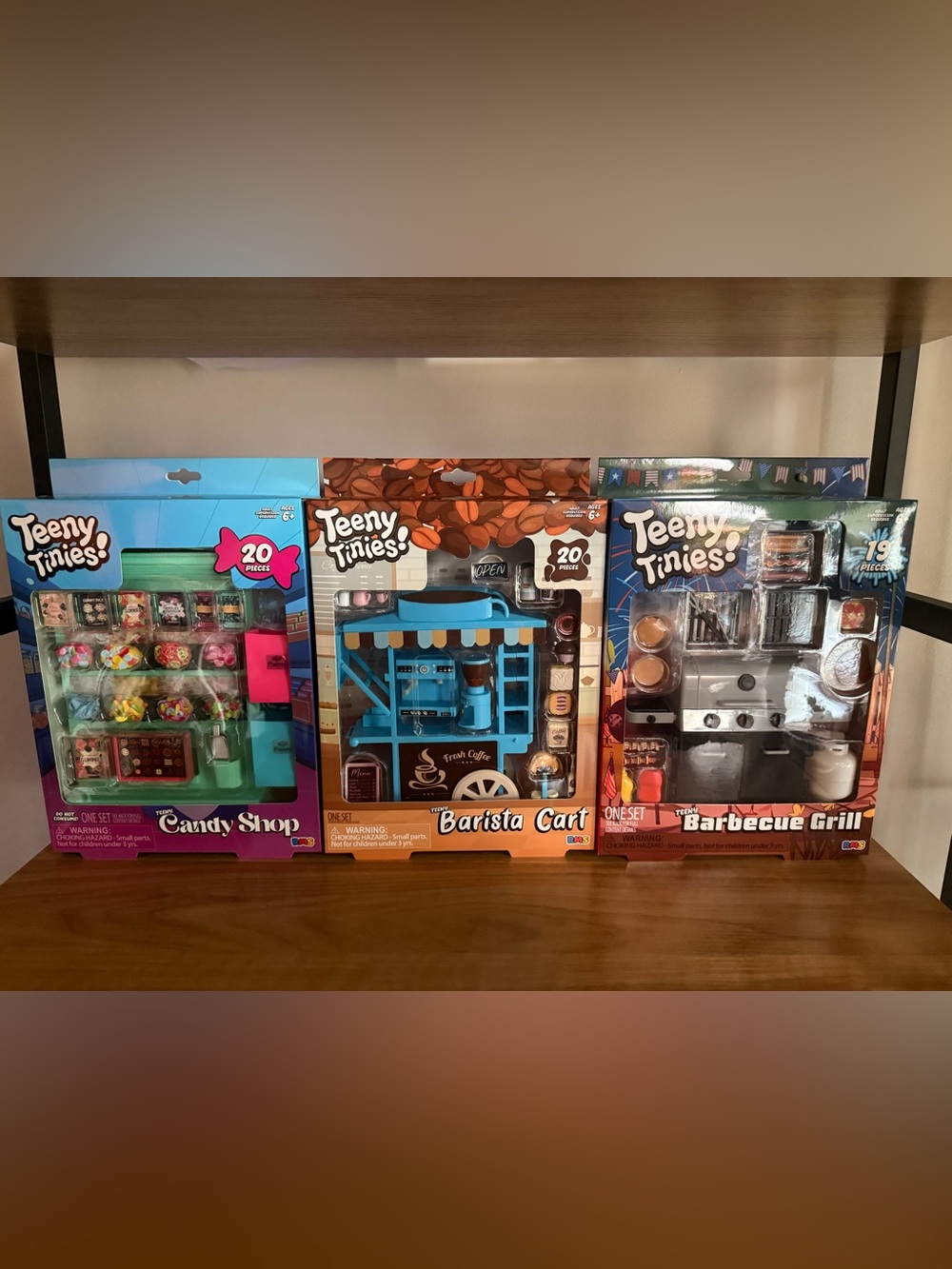 4 Unopened Teeny Tinies Sets